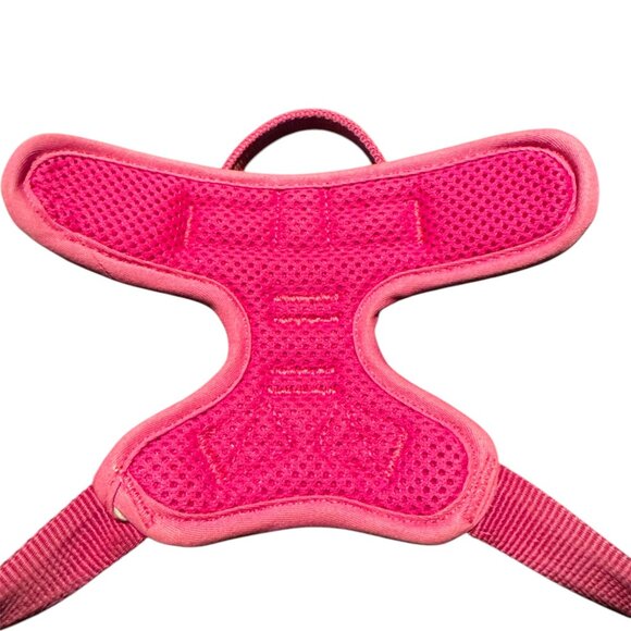 Dog TRUE LOVE Adjustable Reflective No-Pull Dog Harness Fuchsia Small - Picture 4 of 5